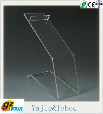 clear acrylic shoes display stand acrylic shoe display/stand/rack