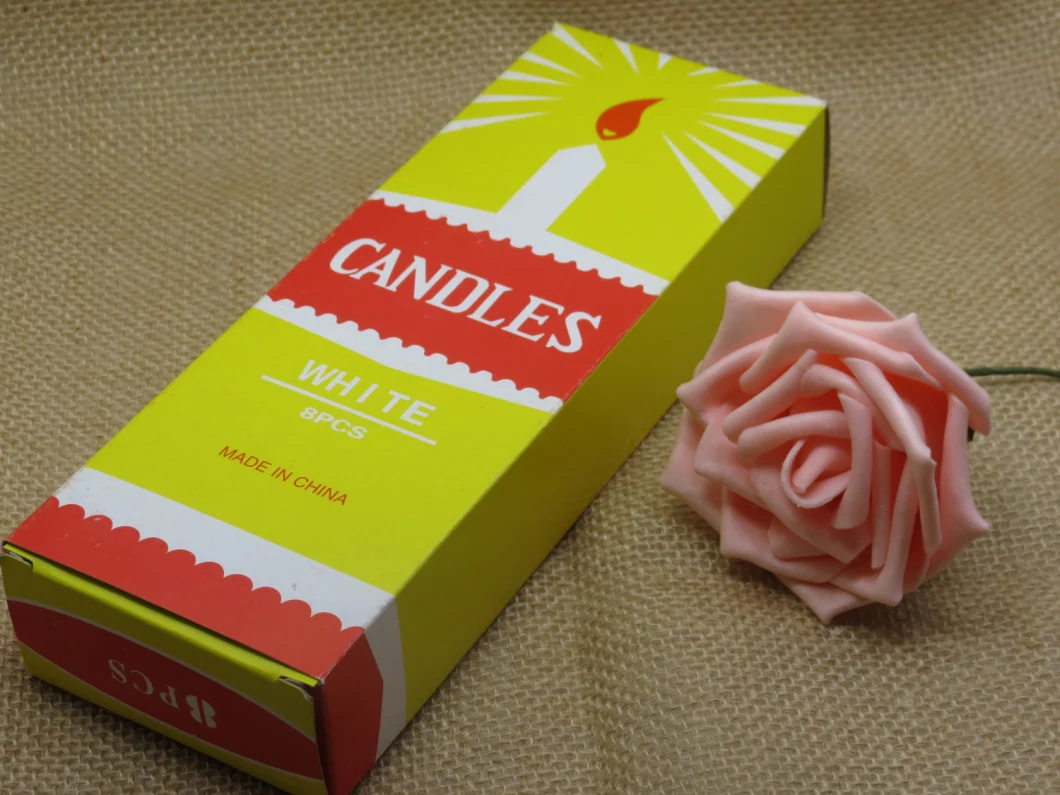 Wholesale 57g White Household Candle to Nigeria/Africa