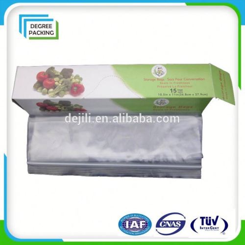 Plastic Ldpe Slider Ziplock Bag