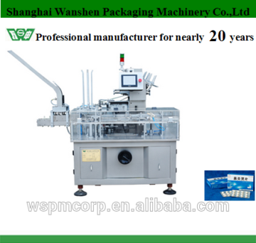 Wanshen Automatic Pharmaceutical Blister Encasing Machine,/Cartoning Machine/Pharmaceuticals packaging machine
