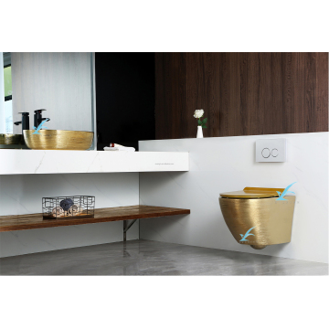 Hot Selling Wall-Mounted Toilets and Art Basins for Stylish Home Decoration