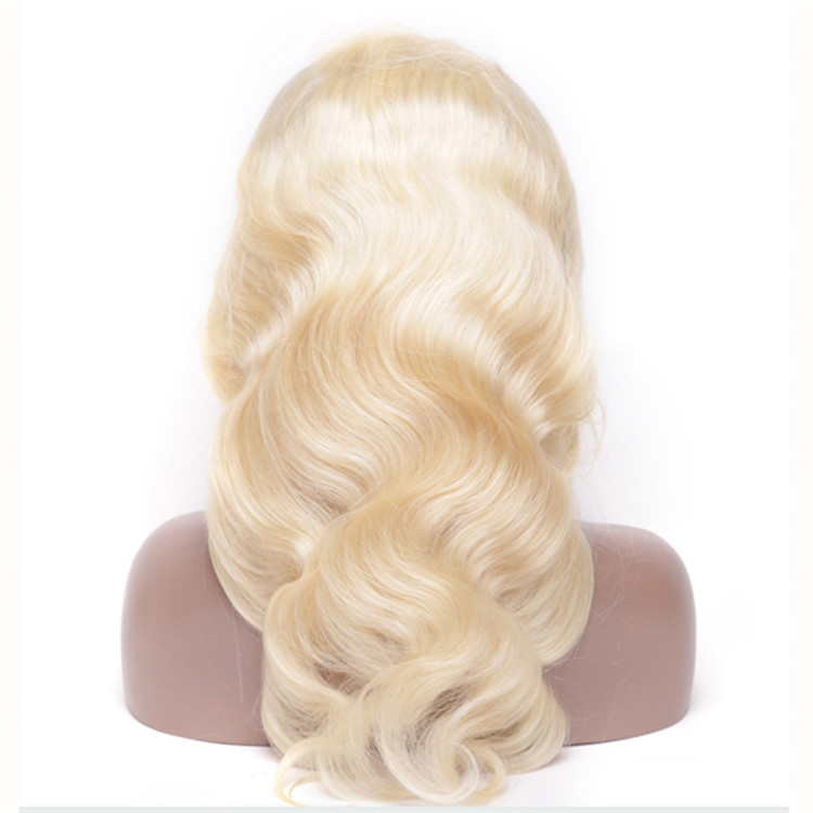 Top Quality Brazilian Hair Wigs 613 Blonde Virgin Hair Lace Wigs Body Wave Human Hair Color 613 Lace Front Wig