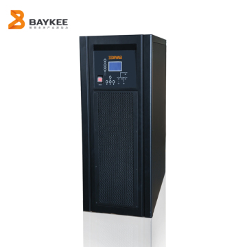 Baykee three phase high frequency true online dry cell battery ups