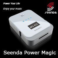 Small  Wireless Rf  Radio Apple Moblie Ipod , Iphone 4 Fm Transmitters With  Led Light