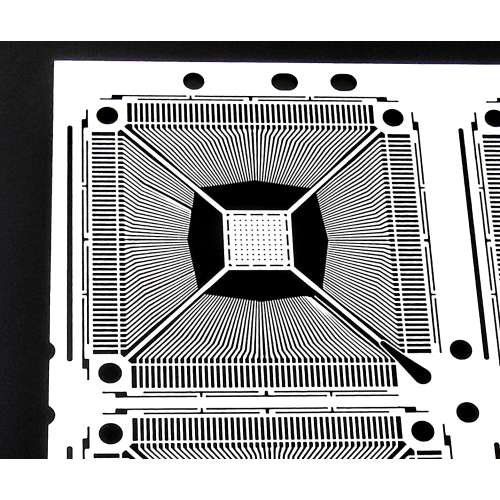 Grabado de aleaciones de hierro-níquel marco de plomo para semiconductor