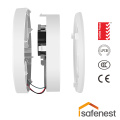 9V battery photoelectric stand alone smoke alarm