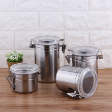 Airtight Tea Jars, Coffee Bean, and Sugar Canister Storage Containers