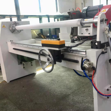 Semi-Automatic Cloth Tape Log Roll Cutting Machine - Log Roll Cutter / Roll Slitter