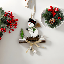 Hot Sale Christmas Tree Hanging Ornament Wooden Christmas For Christmas Decoration