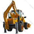 เครื่องจักรก่อสร้าง D15-26 รถขุดรถบรรทุก Backhoe