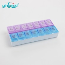 14 Cases Plastic Pill Box