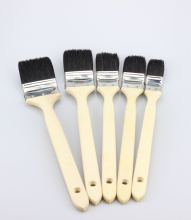 Wooden Handle Extra Long Bristle Small Painting Brushes