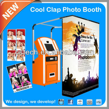 Cheap Coin Operated Passport Photo Booth