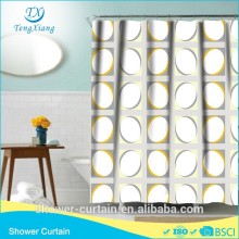 Polyester Material Printing Egg Led Shower Curtains
