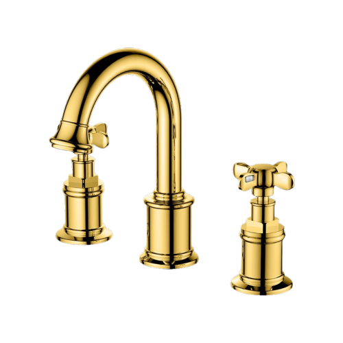 Ware Deck Mounted Brass Basin Mixer Faucet