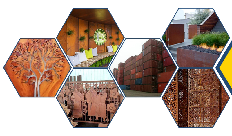 Weather resistant steel plate/Corten steel plate Weather resistant steel plate/Corten steel plate
