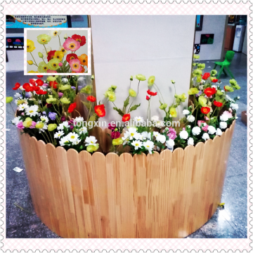 wholesale china artificial silk poppy flower manufacturer decoration handicraft