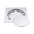 Sanitary Ware Dekoratif Square Kuningan Shower Floor Drain