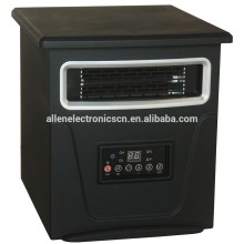 Black Portable Infrared Quartz Space Heaters with High Quality