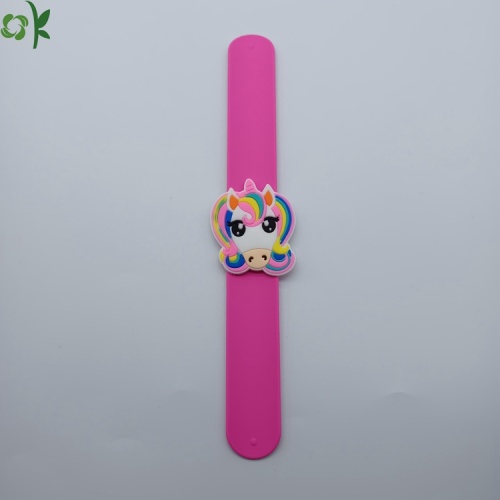 Braccialetti slap di silicone marchiato