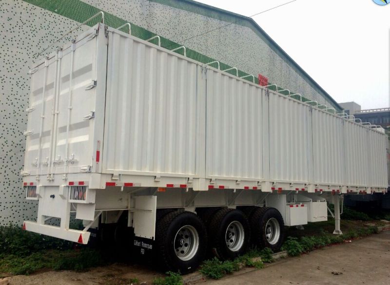 13m 3 Axle Side Wall Storehouse Semi-Trailer