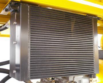 Trans pump oil cooler