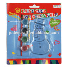 Snowman sun catcher painting kit
