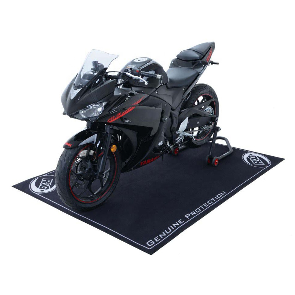 Printed Motorcycle Floor Mat Garage Mats