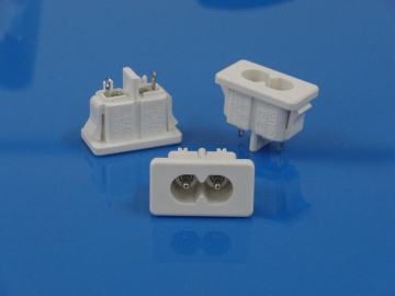 Small Quantity Practical IEC C8 sockets plugs -adapter