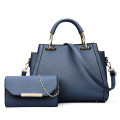 Fashion 2pcs Set Handbag Pu lady Hand Bag