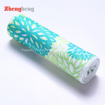 Printed Warp Knitted Microfiber Towels