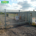 Euro style free standing pale palisade security fence