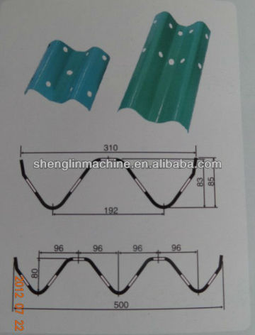 Guardrail Board Roll Forming Machine