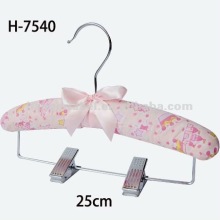 fabric display hanger,satin display hanger