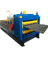three layer roof sheet roll forming machine
