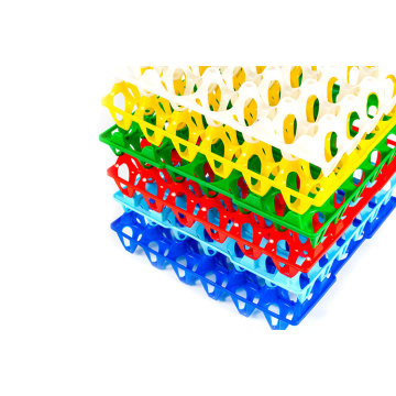 Plastic Transport Chicken Egg Tray - 30-Cell Turnover Egg Tray for Egg Protection