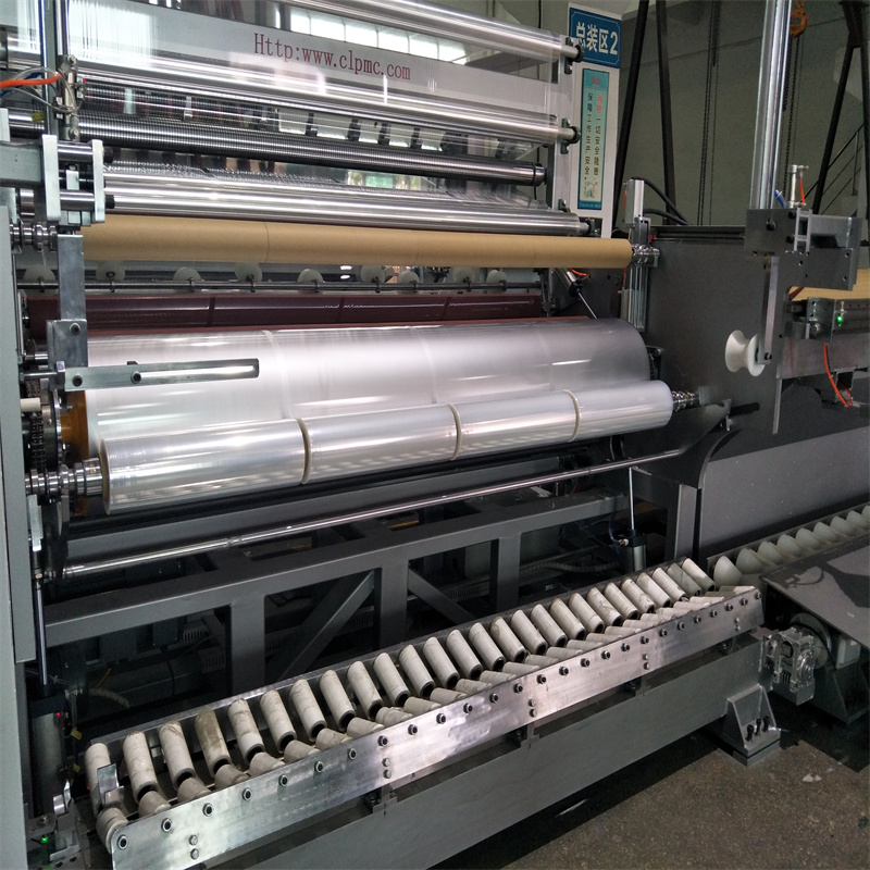 stretch foil film making machine