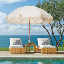 Customizable Multi-Color Outdoor Seaside Beach Umbrella for Courtyards and Beaches