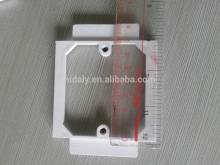 Plastic PVC Wiring 1 Gang Accessory Mounting Frame