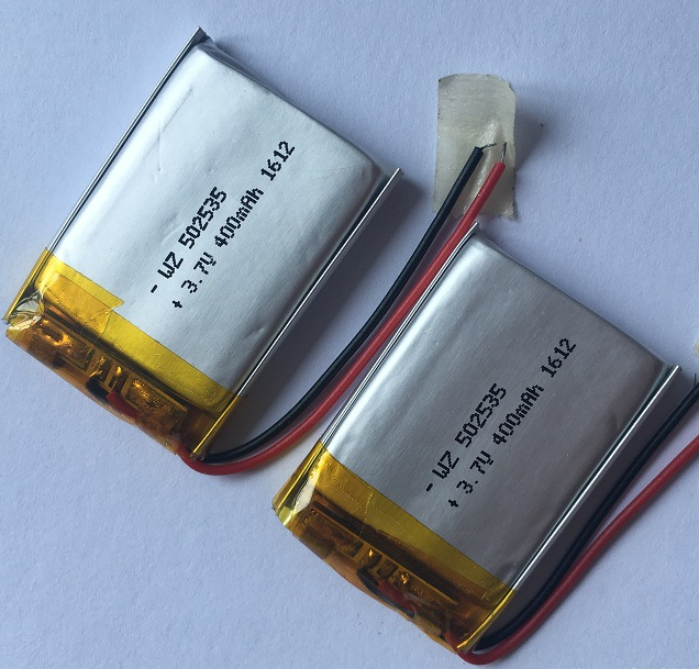 Batterie de 400mAh Lipo pour la came sans fil de tiret (LP2X3T5)