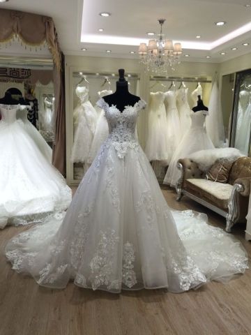 mori le long trail wedding dress import from china