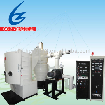 Aluminum vacuum metalizing machine for corner mirrors