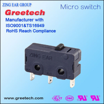 Zing ear 3 pin micro switch / dc micro switch / electronic micro switch