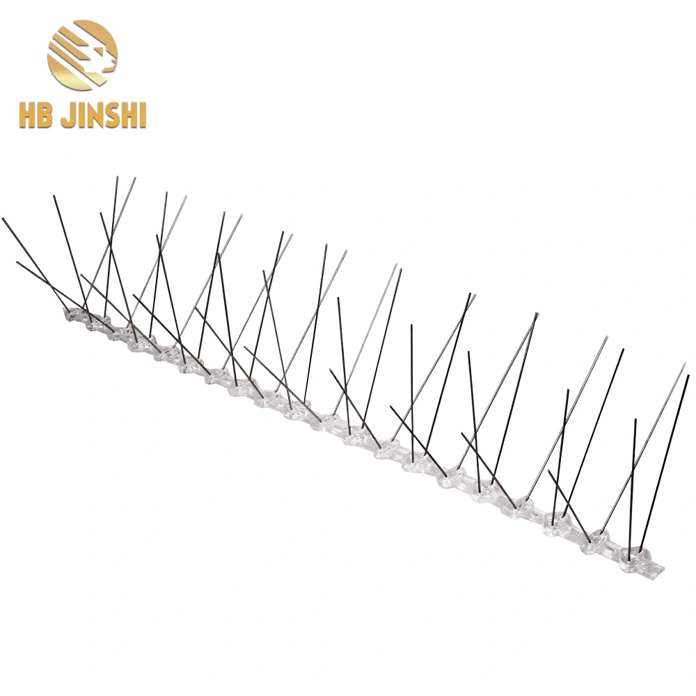 Polycarbonate Base 304 Stainless Steel Wire Anti Bird Spike