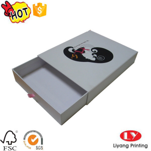 Packaging drawer box with logo for jewelry