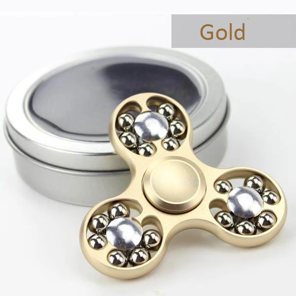 Spinning Tops Popular De-Stress Toy Luxury Fidget Spinner Finger Rotating Gyroscope Decompression Anxiety Toys Spintops