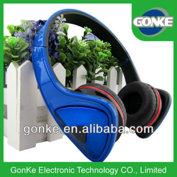 Blue factory custom dj headphone headset with noise canceling high quality dj headphone