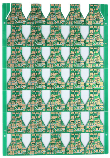 Single side OSP finishing circuit board