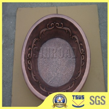 Copper Foot Basin