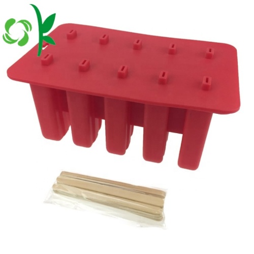 10 Cavity Silicone Ice Cream Mold